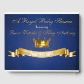 Livre d'or du Baby shower royal d'Afrique (Verso)