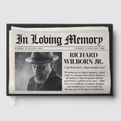 Livre d'or du journal Memorial livre d'or funérair (Recto)