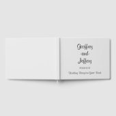 Livre d'or du mariage élégant et respectueux (Complet)