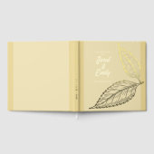 Livre d'or du Mariage Feuille Foil Guest Book (Complet)