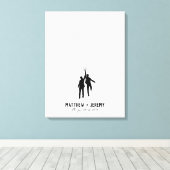 Livre d'or du mariage Fingerprint Balloon (Insitu (Plancher de Bois))