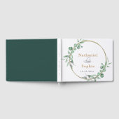 Livre d'or du Mariage Gold Greenery (Complet)