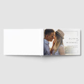 Livre d'or du mariage photo moderne chic et minima (Complet)