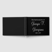 Livre d'or du mémorial funéraire élégant et respec (Complet)