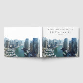 Livre D'or Dubai Skyline Watercolor Wedding (Complet)