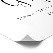 Livre d'or d'un mariage élégant et moderne (Coin)