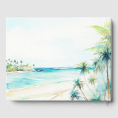 Livre d'or d'une Destination de Plage au Hibiscus (Verso)