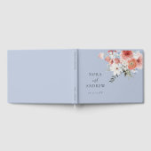Livre D'or Dusty Blue Blush FlorMariage (Complet)