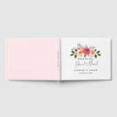Livre D'or Dusty Rose | Mariage floral rose pâle (Complet)