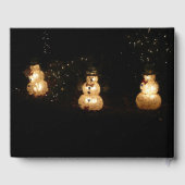 Livre D'or Écran Luminaire Snowman (Verso)