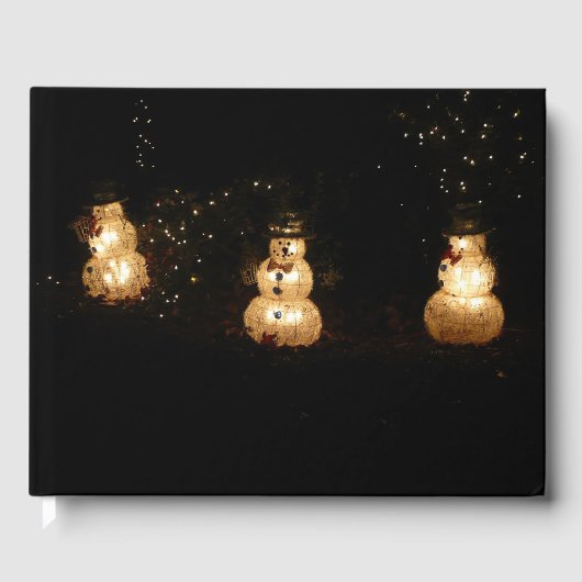 Livre D'or Écran Luminaire Snowman (Recto)
