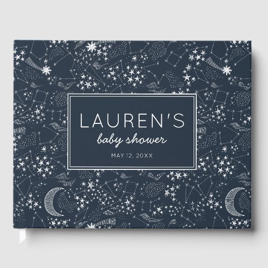 Livre D'or Écrit dans la constellation des étoiles (Recto)