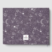 Livre D'or Écrit dans la constellation des étoiles (Verso)