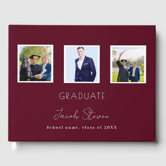 Livre D'or Écriture de nom de la Bourgogne (Recto)