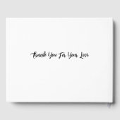 Livre D'or Éffrayant | Halloween 1er anniversaire | Bleu mini (Verso)