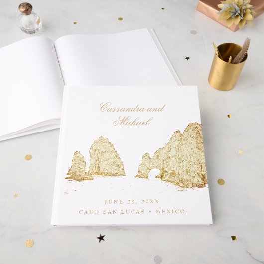 Livre D'or El Arco |  Cabo San Lucas MEXICO (Recto ouvert)