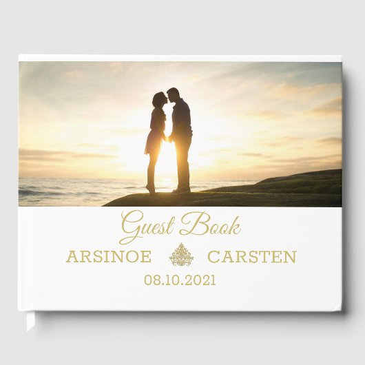 Livre D'or Élégance dorée (Recto)