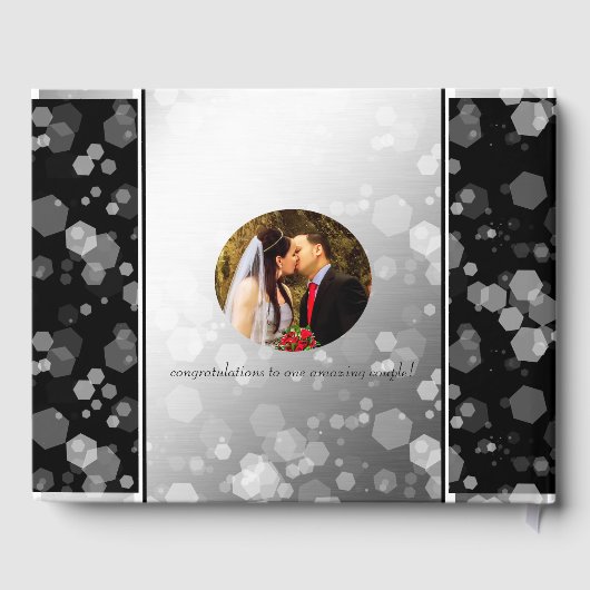 Livre D'or Élégant 70e anniversaire de Mariage Platinum (Verso)