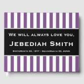 Livre d'or Elegant & Basic Memories (Recto)