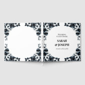 Livre D'or Elegant Black and White Floral Wedding (Complet)