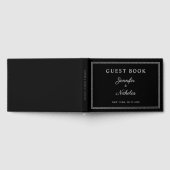 Livre D'or Elegant Black And White Script Wedding (Complet)
