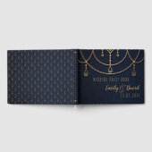 Livre D'or Élégant bleu électrique texturé Conception traditi (Complet)