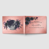 Livre D'or Elegant Blush Black Rose Mariage photo (Complet)