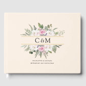 Livre D'or Élégant Boho Floral (Recto)