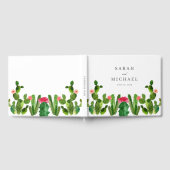 Livre D'or Elégant Cactus Garden Réception de mariage (Complet)