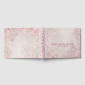 Livre D'or Élégant Chic Mariage Moderne Simple Rose (Complet)