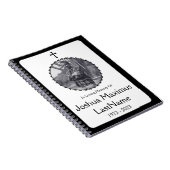 livre d'or élégant cross memorial service (Côté Droit)