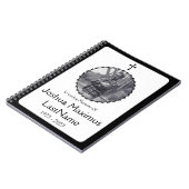 livre d'or élégant cross memorial service (Côté gauche)