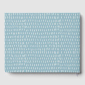 Livre D'or Elégant Dusky Cruise Ship Palm Mariage marin (Verso)