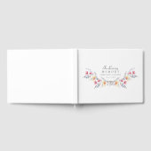 Livre D'or Élégant, Fleur sauvage "En mémoire de l'amour" fun (Complet)