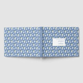 Livre D'or Élégant Ginger Jars Bleu Et Blanc Mariage (Complet)