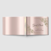 Livre D'or Elégant Gold Hearts Rose Gold (Complet)