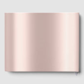 Livre D'or Elégant Gold Hearts Rose Gold (Verso)