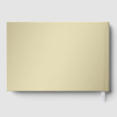 Livre D'or Elegant Gold Mariage damassé (Verso)