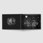 Livre D'or Élégant gothique Forêt foncée Mariage photo (Complet)