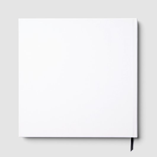 Livre D'or Elegant Greenery & Gold Arch Wedding Guest Book (Verso)