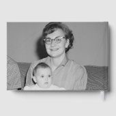 Livre D'or Elegant In Loving Memory Photo (Verso)