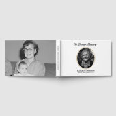 Livre D'or Elegant In Loving Memory Photo (Complet)
