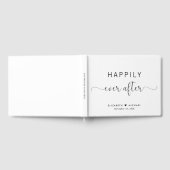 Livre D'or Élégant Joyeux Jamais Après Mariage (Complet)