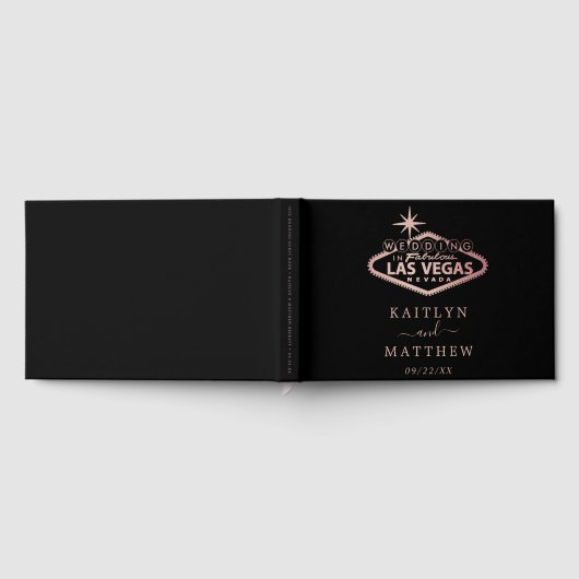 Livre D'or Elégant Las Vegas Destination Mariage (Complet)