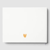 Livre D'or Élégant Mariage d'aquarelle Skyline de Nashville C (Verso)