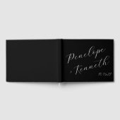 Livre D'or Élégant Mariage de calligraphie de script personna (Complet)