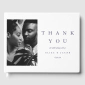 Livre D'or Élégant Mariage de photo de la flore botanique (Recto)