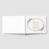 Livre D'or Élégant Mariage de trame or flush (Complet)