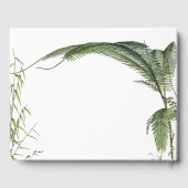 Livre D'or Élégant Mariage de verdure botanique moderne (Verso)
