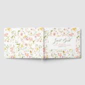 Livre D'or Élégant Mariage Fleur sauvage d'été (Complet)